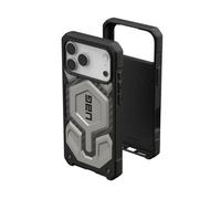 Urban Armor Gear Monarch Pro Case compatibile con Apple iPhone 17 Pro Max Custodia (Ricarica wireless/magnetica, Protezione a 5 strati) titanio