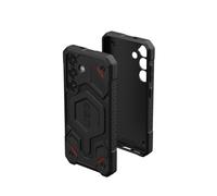 Urban Armor Gear Monarch Pro Case Samsung Galaxy S25 Custodia (Anello magnetico, Designed for Samsung certificato, Ricarica wireless compatibile, 6m Protezione) kevlar nero