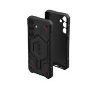 Urban Armor Gear Monarch Pro Case Samsung Galaxy S25 Plus Custodia (Anello magnetico, Designed for Samsung certificato, Ricarica wireless compatibile, 6m Protezione) kevlar nero