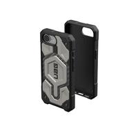 URBAN ARMOR GEAR Monarch Pro compatibile Apple iPhone 16e Custodia (Ricarica wireless / magnetica compatibile, Protezione a 5 strati) titanio