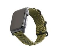 Urban Armor Gear Nato Strap Cinturino per Apple Watch (42mm) e Apple Watch (44mm) (Series 5, Series 4, Series 3, Series 2, Series 1, Cinturini di ricambio) - oliva