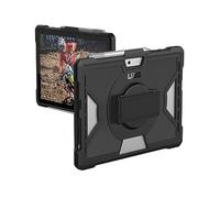 Urban Armor Gear Outback pour Microsoft Surface Go Etui avec Norme Militaire américaine Coque Case Cover - noir [Courroie de maintien 360°, porte-stylet]