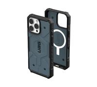 URBAN ARMOR GEAR Pathfinder MS Case compatibile con Apple iPhone 16 Pro Max Case (Ricarica wireless / magnetica compatibile, protezione dalle cadute di livello militare) blu (cloud)