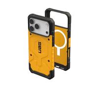 Urban Armor Gear Pathfinder MS Case compatibile con Apple iPhone 17 Pro Max Custodia (Ricarica wireless/magnetica, Protezione dalle cadute di livello militare) heritage giallo