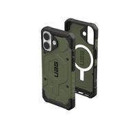 Urban Armor Gear Pathfinder MS Case compatibile con Apple iPhone 17 Custodia (Ricarica wireless/carica magnetica, Protezione dalle cadute secondo gli standard militari) oliva