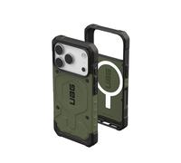 Urban Armor Gear Pathfinder MS Case compatibile con Apple iPhone 17 Pro Custodia (Ricarica wireless/carica magnetica, Protezione dalle cadute secondo gli standard militari) oliva