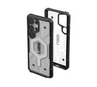 Urban Armor Gear Pathfinder MS Case Samsung Galaxy S25 Ultra Custodia (Anello magnetico, Designed for Samsung certificato, Ricarica wireless compatibile, 5,5m Protezione) ice (trasparente)