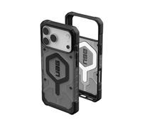 Urban Armor Gear Pathfinder MS Case compatibile con Apple iPhone 17 Pro Max Custodia (Ricarica wireless/carica magnetica, Protezione dalle cadute secondo gli standard militari) cenere/nero