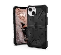 Urban Armor Gear UAG Pathfinder Custodia compatibile Apple iPhone 14 Plus [Ricarica wireless compatibile, Protezione dalle cadute standard militare, Paraurti ultra sottile] Nero camo