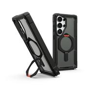 Urban Armor Gear Plasma XTE Case Samsung Galaxy S26 Ultra Custodia con support (Designed for Samsung certificato, Ricarica wireless compatibile, Posizionato verticalmente) nero/orange