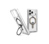 URBAN ARMOR GEAR Plasma XTE COVER MAGSAFE per Apple iPhone 16, Arancione, Nero, Trasparente