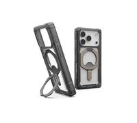 Urban Armor Gear Plasma XTE Case per Apple iPhone 17 Pro Kickstand Custodia (Ricarica wireless/magnetica, Apribile, Protezione da cadute da 6 metri) frassino/titanio