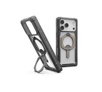 Urban Armor Gear Plasma XTE Case per Apple iPhone 17 Pro Max Kickstand Custodia (Ricarica wireless/magnetica, Apribile, Protezione da cadute da 6 metri) frassino/titanio