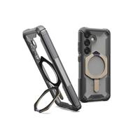 URBAN ARMOR GEAR Plasma XTE Custodia per Samsung Galaxy S25 (progettata per Samsung certificata, custodia compatibile con ricarica wireless) ash (trasparente) titanio