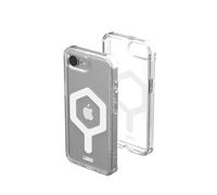 URBAN ARMOR GEAR Plyo MS Case compatibile Apple iPhone 16e Custodia (Ricarica wireless / magnetica compatibile, Air-Soft angoli resistenti alle cadute) ice (trasparente) / bianco