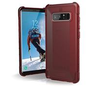 Urban Armor Gear Plyo per Samsung Galaxy Note 8 Custodia Protettiva Cover con Standard Militare Americano Case - Rosso [Compatibile con Il Qi Wireless]