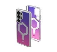 Urban Armor Gear Plyo Pro Case Samsung Galaxy S25 Ultra Custodia (certificato ufficialmente Designed for Samsung, anello magnetico, Ricarica wireless compatibile) viola/rosa/ombre