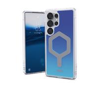 URBAN ARMOR GEAR Plyo Pro Case Samsung Galaxy S25 Ultra cover ("Designed for Samsung", anello magnetico, Ricarica wireless compatibile) blu/ombre