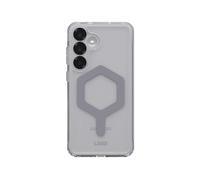 URBAN ARMOR GEAR Plyo Pro Case Samsung Galaxy S25 Plus cover ("Designed for Samsung", anello magnetico, Ricarica wireless compatibile) ice (trasparente)/argento