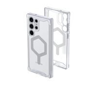 Urban Armor Gear Plyo Pro Custodia protettiva Samsung Galaxy S23 Ultra Case [Designed for Samsung certificata ufficialmente, Resistente agli urti, Ricarica wireless compatibile] ice (trasparente)