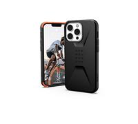 URBAN ARMOR GEAR Posteriore COVER MAGSAFE per Apple iPhone 13 Pro, Nero con dettagli arancioni