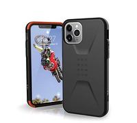 Urban Armor Gear Stealth Apple iPhone 11 Pro (5.8") Cover Protettiva Rugged Custodia (Compatibile Con il Qi Wireless, Ultra Slim Protezione Case, Antiurto) - nero