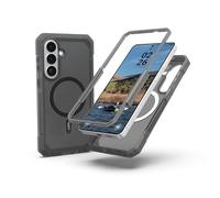 Urban Armor Gear Trooper MS Case per Samsung Galaxy S26 Plus Custodia (Ricarica wireless/magnetica, Protezione contro le cadute fino a 9,1 metri) ash (grigio transparente)