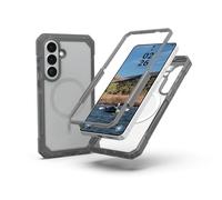 Urban Armor Gear Trooper MS Case per Samsung Galaxy S26 Plus Custodia (Ricarica wireless/magnetica, Protezione contro le cadute fino a 9,1 metri) transparentee/cendré (grigioe)