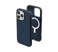 URBAN ARMOR GEAR Custodia civile MS compatibile con Apple iPhone 16 Pro Max (Ricarica wireless / magnetica compatibile, Custodia resistente alle cadute, bordo rialzato) mallard (blu)