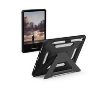 URBAN ARMOR GEAR UAG Custodia progettata per iPad 11" A16 11a generazione 2025 A3354 A3355 - Cover protettiva robusta con cavalletto e portamatite, Scout Plus nero