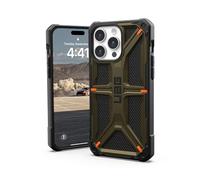 URBAN ARMOR GEAR UAG - Custodia protettiva compatibile con iPhone 15 Pro Max da 6,7 pollici, in Kevlar Element, verde, robusta, resistente, di grado militare, a prova di caduta