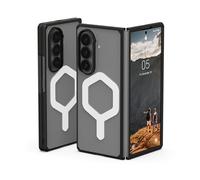 URBAN ARMOR GEAR UAG - Custodia protettiva compatibile con Samsung Galaxy Z Fold 7 Mouve, supporto per ricarica magnetica, trasparente, robusta, di grado militare, colore: ghiaccio