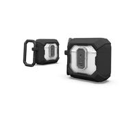 URBAN ARMOR GEAR UAG - Custodia protettiva progettata per AirPods (4a generazione, 2024) con blocco al plasma, robusta custodia protettiva rigida di grado militare con coperchio di blocco sicuro e