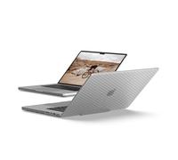 URBAN ARMOR GEAR UAG - Custodia protettiva progettata per MacBook Pro da 16" (M4, 2025), robusta custodia rigida in un unico pezzo, trasparente, resistente ai graffi, Essential Armor Ice