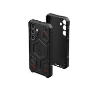 URBAN ARMOR GEAR UAG - Custodia protettiva progettata per Samsung Galaxy S24 da 6,2 pollici, in Kevlar Pro, nera, con ricarica magnetica, robusta, militare, resistente agli urti, antiscivolo