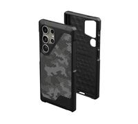 URBAN ARMOR GEAR UAG - Custodia protettiva progettata per Samsung Galaxy S24 Ultra da 6,8", Metropolis LT Micro Hex Camo Graphite, ricarica magnetica, robusta, militare, resistente agli urti,