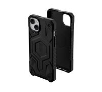 Urban Armor Gear UAG Monarch Pro Custodia compatibile Apple iPhone 14 Plus [Ricarica wireless/magnetico compatibile, protezione standard militare a 5 strati, bordi rialzati] Nero/Carbon