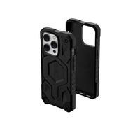 Urban Armor Gear UAG Monarch Pro Custodia compatibile Apple iPhone 14 Pro [Ricarica wireless/magnetico compatibile, protezione standard militare a 5 strati, bordi rialzati] Nero/Carbon