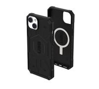 Urban Armor Gear UAG Pathfinder Custodia compatibile con Apple iPhone 14 Plus [Ricarica wireless (Qi) / magnetico compatibile, Protezione dalle cadute standard militare] nero
