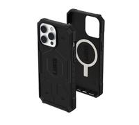 Urban Armor Gear UAG Pathfinder Custodia compatibile con Apple iPhone 14 Pro Max [Ricarica wireless (Qi) / magnetico compatibile, Protezione dalle cadute standard militare] nero