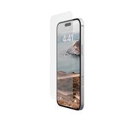 URBAN ARMOR GEAR Pellicola protettiva in vetro temperato per Apple iPhone 16 Plus (doppio vetro temperato, anti-impronta, kit di montaggio incluso, ultra chiaro)