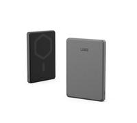 URBAN ARMOR GEAR UAG - Power Bank SRGE da 5000 mAh, 20 W, USB-C, sottile, magnetico, wireless, portatile, ricarica rapida, compatibile con iPhone 16, Samsung Galaxy S25, nero/grigio