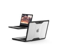 URBAN ARMOR GEAR UAG progettato per MacBook Pro 14 pollici caso 2021 A2442 M1 Pro / M1 Max Chip con Touch ID, trasparente ghiaccio traslucido