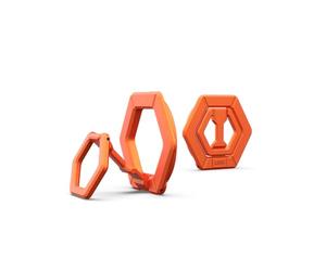 URBAN ARMOR GEAR UAG - Supporto magnetico ad anello per telefono, compatibile con magnete MagSafe, impugnatura rimovibile in metallo e cavalletto regolabile con rotazione a 360°, per iPhone 17, Galaxy