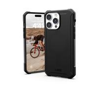 URBAN ARMOR GEAR Essential MS Case compatibile con Apple iPhone 15 Pro Max [50% materiale riciclato, Ricarica wireless / carica magnetica ottimizzata, 4,6m protezione] nero