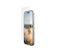 URBAN ARMOR GEAR ULTRA Protezione dello schermo in vetro temperato "Schott" per Apple iPhone 16 Pro (2,5m protezione, Anti-impronte, Incl. kit di montaggio, Ultra trasparente)