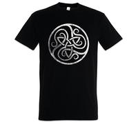 Urban Backwoods Celtic Circle Uomo T-Shirt Nero Taglia 2XL