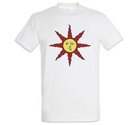 Urban Backwoods Dark Soul Sun Uomo T-Shirt Bianco Taglia 3XL
