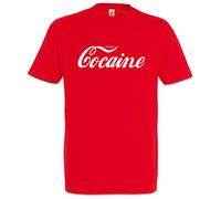 Urban Backwoods Enjoy Cocaine T-Shirt - Fun Pablo Cocaina Escobar Kult Drug Retro Mafia Mobster Blow T-Shirt Taglie S - 3XL