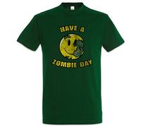 Urban Backwoods Have A Zombie Day Uomo T-Shirt Verde Taglia M